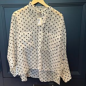 Make polka dot shirt